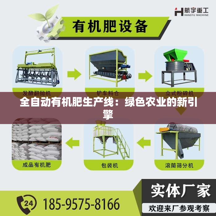 全自动有机肥生产线：绿色农业的新引擎