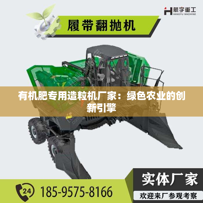 有机肥专用造粒机厂家：绿色农业的创新引擎