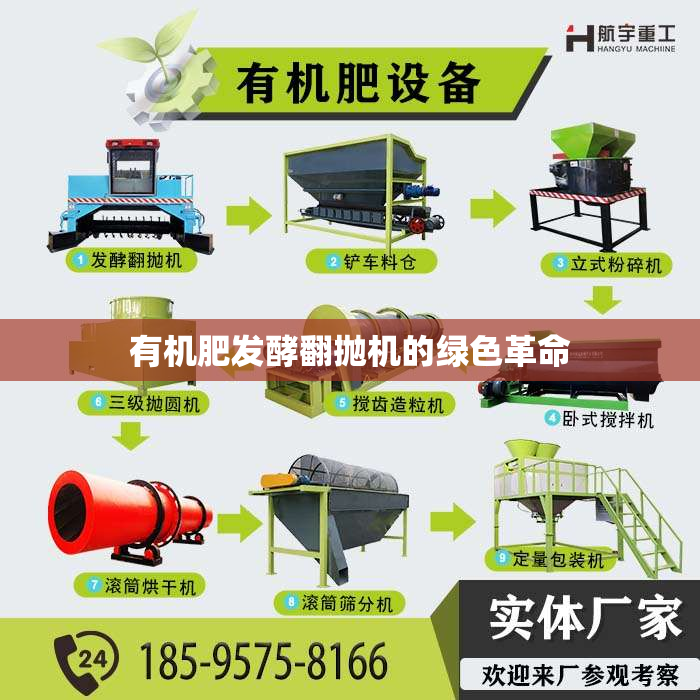 有机肥发酵翻抛机的绿色革命