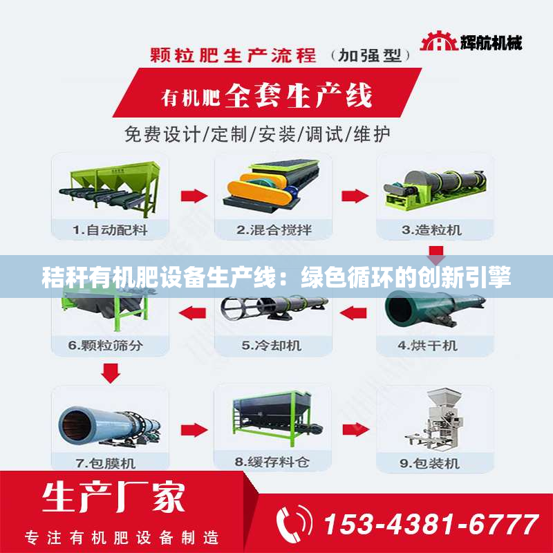 秸秆有机肥设备生产线：绿色循环的创新引擎